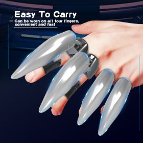 Silver Finger Cots
