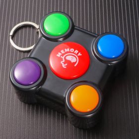 1PC Portable Mini Memory Game Console 4 In 1 Brain Training Toy For All Ages Enhance Memory And Reaction Ideal For Travel Home School