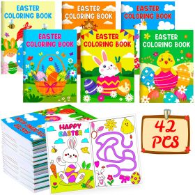 42-pack Easter Kids Colouring Book For Children Aged 4-8 And 8-12 Years Old