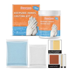 Dowmoo 3D Plaster Model Set Hand Mold Powder Clone Powder Three-dimensional Hand Mold Making Model Powder Plaster Hand Mold