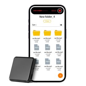 Mini Spy Digital Voice Activated Recorder Magnet Recording Listening Device