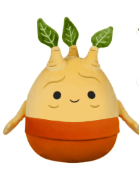 Squishmallows Official Plush 10 inch Harry Potter Mandrake - Childs Ultra Soft Stuffed Toy