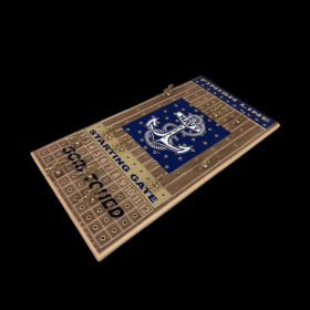 Naval Academy Walnut Gametop