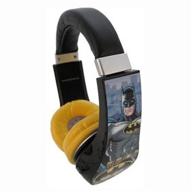 Batman Kid Friendly Volume Limiting Headphones Ages 3-9 Years