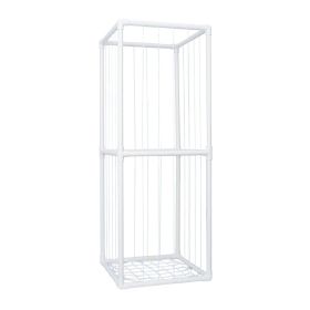 Stuffed Animal Storage PVC Plush Organizer Shelf Plush Stuffed Animal Holder Standing Kids Toy Storage Cage