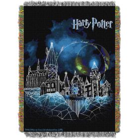 Harry Potter - Castle Licensed 48"x 60" Woven Tapestry Throw