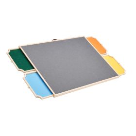 1500 Piece Puzzle Board with Drawer Cover Portable Wooden Jigsaw 34x25 in