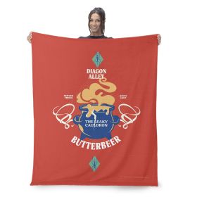 Warner Bros. Harry Potter Leaky Cauldron Silk Touch Throw Blanket 50X60 Inches