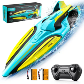 4DRC S1 RC Boat Remote Control Boat For Children And Adults 20 ,MPH Racing Boat 2.4GHz, Gift For Children And Adults, Banned Platform Temu