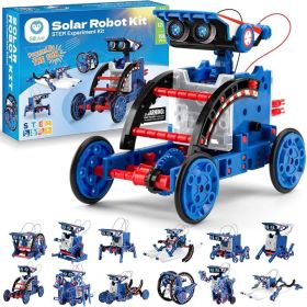 12-in-1 STEM Solar Robot Building Kit, Educational DIY Construction Toy For (Option: Multicolor)