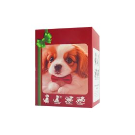Robot Puppy Short Plush Doll (Option: Saint Bernard Brown-16cm Opp Bag)