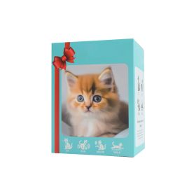 Robot Puppy Short Plush Doll (Option: Large Cat Yellow-16cm Opp Bag)