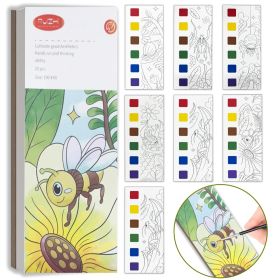 Watercolor Book (Option: Insect paradise)