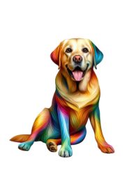 Dog Wooden Puzzles (Option: Style3-A3)