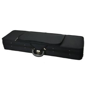 Black square violin bag (with hygrometer and lock) Same as 17001903 (Option: As picture)