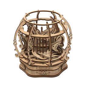 Fashion Simple Oak Oasis Shape Puzzle Toys (Option: Oak Oasis)