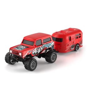 Remote Bigfoot Ford Mustang Trailer Red,Please Note That The Color And Specification Sold Is Red. (Option: As shown in the main image)