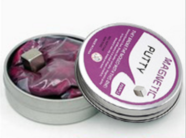 Magnetic Clay Magnetic Clay Creative Decompression Toy Swallows Magnetic Clay (Color: Purple)