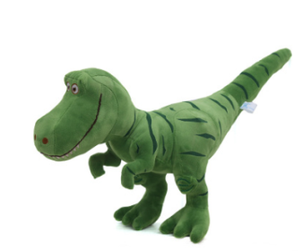 New Dinosaur Plush Toys Cartoon Tyrannosaurus Cute Stuffed Toy Dolls For Kids Children Birthday Gift (Option: Green-55cm)