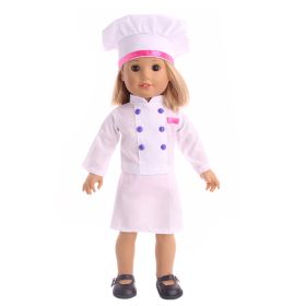 Doll Clothes Americangirl Accessories Chef Clothes (Option: N812)