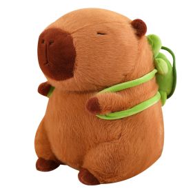 Capabala Doll Doll Plush Toy Capybara Pillow (Option: Sitting Mini Dolphin-35cm)