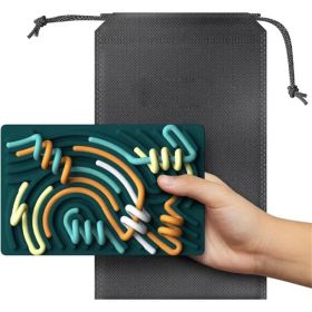 Sensory Activity Board-Dark Green (Option: Default)