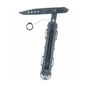 Retractable Wrist Decoration Game Replica, Lightweight 3D Printed Cosplay Prop, Classic AC Themed Collectible Ornament For Party & Display (Option: Black)