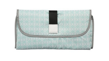 Convenient baby changing pad (Option: Green geometric figure)