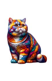 Cat Collections Wooden Puzzle (Option: Style10-A3)
