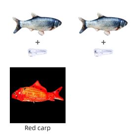 Without Cat Nip Version - Electric Jumping Fish Simulation Electric Fish Toy (Option: Set16)