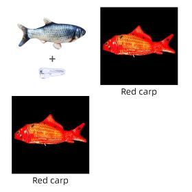 Without Cat Nip Version - Electric Jumping Fish Simulation Electric Fish Toy (Option: Set17)