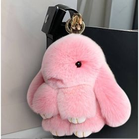 Cute Plush Rabbit Keychain (Option: Default)