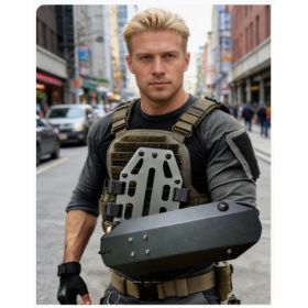 Aluminum Alloy Tactical Training Arm Shield (Option: Default)