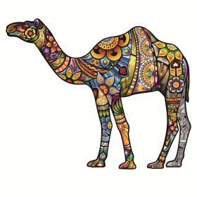 Each Piece Is Animal Shaped Christmas Gift Colorful Elephant Turtle Wooden Jigsaw Puzzles (Option: Style26-A3)