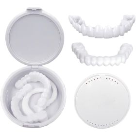 Silicone Simulated Dental Braces For Dentures, Whitening Braces, Smiling Dentures (Option: Default)