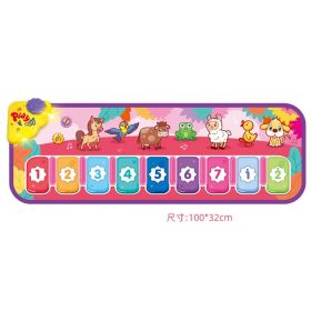 Interesting Learning For Young Children With Multifunctional Pedal Piano (Option: 1pc)