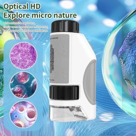 Children's Mini Microscope (Option: White gray)