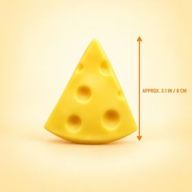 Giant Triangular Cheese Fidget Toy, Super Stretchy Soft Stress Relief Squeeze Toy, Cute Food Shaped Sensory Fidget Toy For Anxiety Relief, Desk D (Option: Yellow)