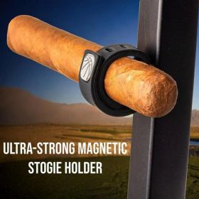 Magnetic Stogie Holder - Portable Stogie Clip For Golf, Fishing, Grilling, Camping & Sporting Events - Outdoor Gadgets & Accessory Gift (Option: Default)