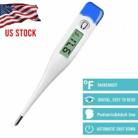 Digital LCD Thermometer Medical Body Temperature Mouth Underarm Beeper Fast (Option: Default)