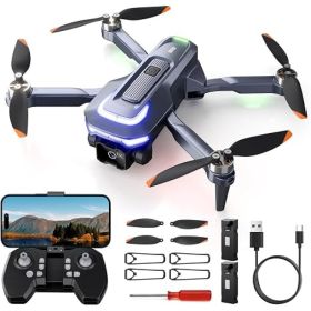 1080HD Camera RC Quadcopter Drone For Adults And Beginners (Option: Grey)