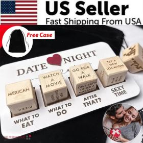 Date Night Dice After Dark Edition Date Night Wooden Dice Game For Couples Fun (Option: Default Title)
