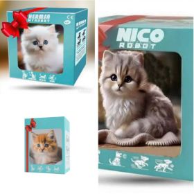 Robot Puppy Short Plush Doll (Option: Set4-16cm Color Box Package)