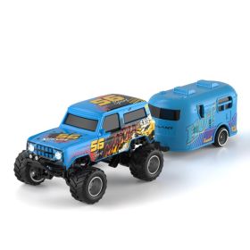 Remote Bigfoot Ford Mustang Trailer Blue,Please Note That The Color Specification Sold Is Blue. (Option: As shown in the main image)