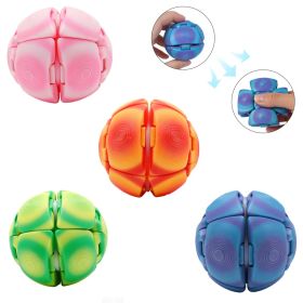 4PCS Large Squeeze Fidget Balls, 6cm Sensory Stress Relief Grip Balls, Colorful Tactile Desk Fidget Set For Office Home Classroom (Option: 4 PCS-Large Size)