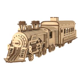 Home Fashion Simple Garoustan Train Puzzle Toys (Option: Garoustan Train)