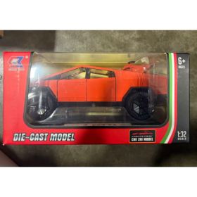 1:32 Cyber Pickup Truck Alloy Model Car Diecasts Metal Casting Sound And Light (Option: Default)