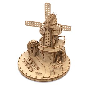 Fashion Simple Williams Manor Shape Puzzle Toys (Option: Williams Manor)