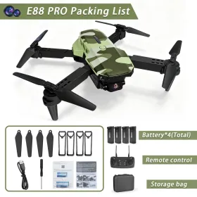 X8 Camouflage/ Dual-camera/ Triple-sensor/Children's Toy Remote-controlled Drone (Option: Fourbatteries)