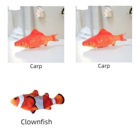 Without Cat Nip Version - Electric Jumping Fish Simulation Electric Fish Toy (Option: Set2)